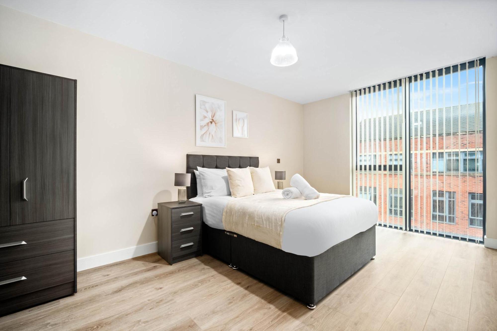 Brand New Luxury Apartment - 2 Bedroom - City Centre - Jq - Wifi - Netflix - 10Ah Бирмингам Екстериор снимка